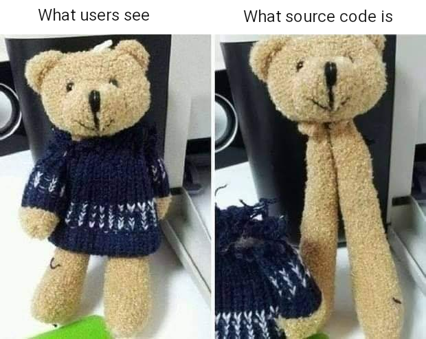 epic toy fails - What users see What source code is