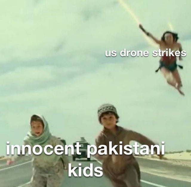 fun - us drone strikes innocent pakistani kids