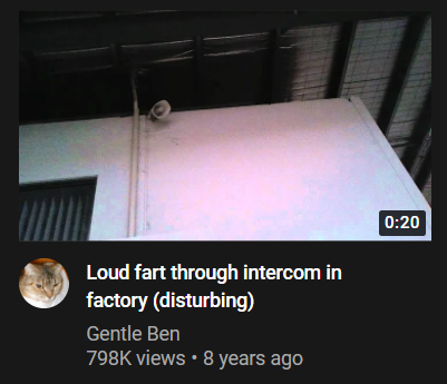 light - Loud fart through intercom in factory disturbing Gentle Ben views 8 years ago