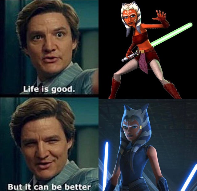 star wars the clone wars - Life is good. But it can be better