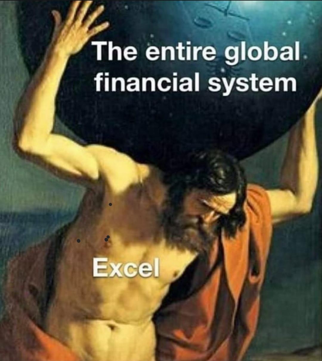 atlas guercino - The entire global financial system Excel
