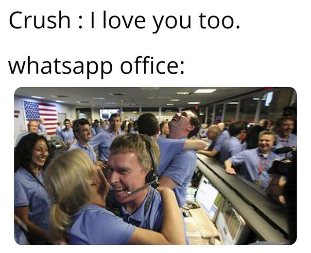 youtube vs tik tok memes - Crush I love you too. whatsapp office