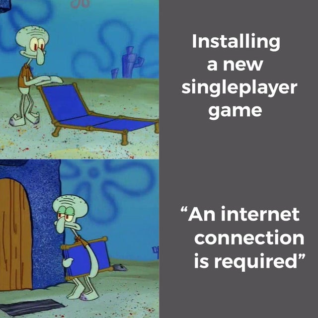 supra memes - Installing a new singleplayer game An internet connection is required