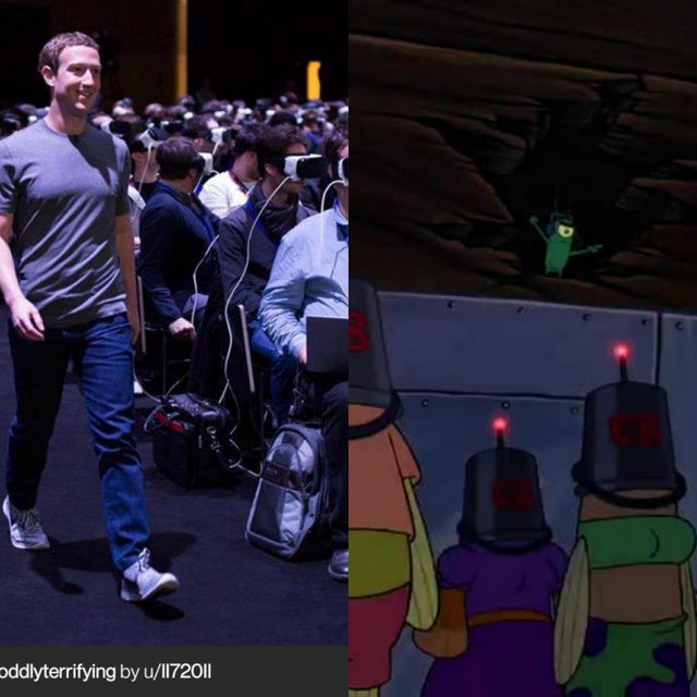 mark zuckerberg walking vr - oddlyterrifying by u1172011