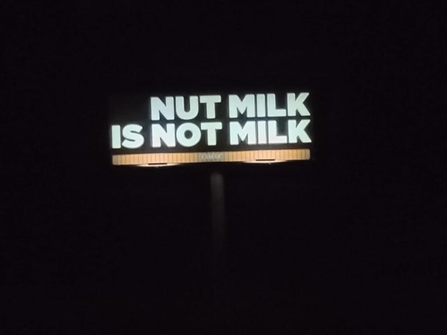 night - Nut Milk Is Not Milk