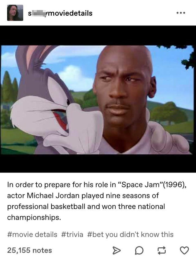 space jam characters - S moviedetails In order to prepare for his role in Space Jam 1996, actor Michael Jordan played nine seasons of professional basketball and won three national championships. details you didn't know this 25,155 notes