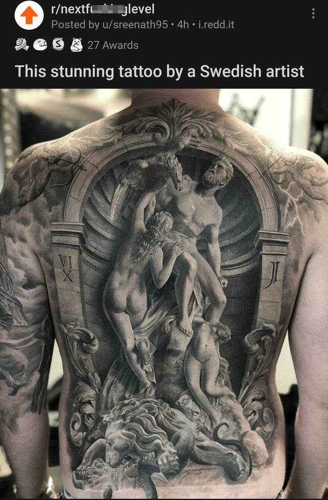 mr t stucklife tattoo - rnextfi jlevel Posted by usreenath95.4h.i.redd.it 27 Awards This stunning tattoo by a Swedish artist