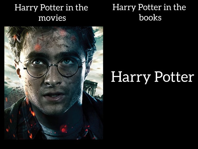 harry potter and the deathly - Harry Potter in the movies Harry Potter in the books Harry Potter