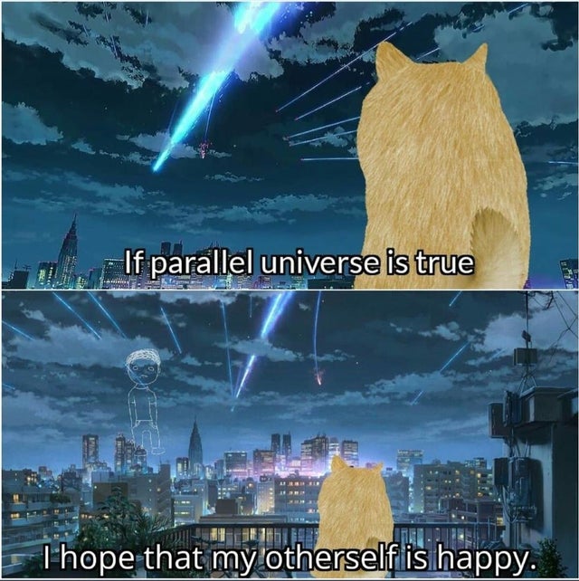 your name visuals - If parallel universe is true Thope that my otherself is happy