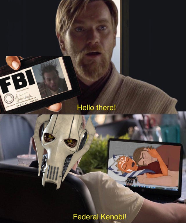 photo caption - Fbi Special Agent Hello there! Federal Kenobi!