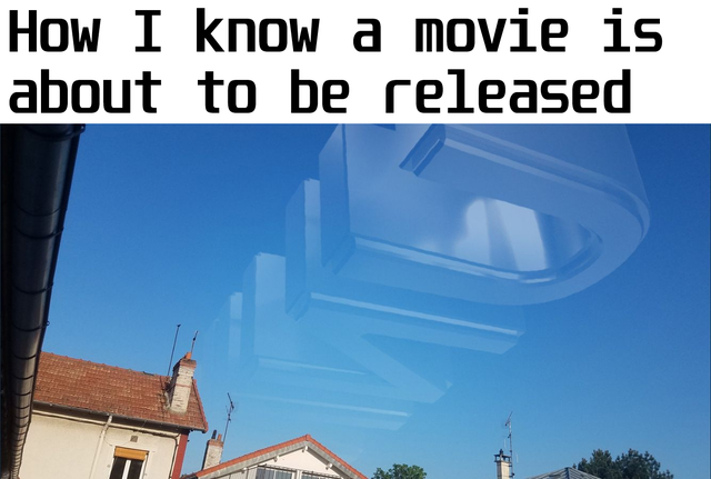 sky - How I know a movie is about to be released