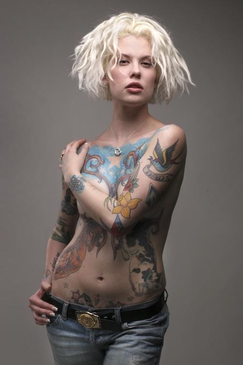 Hot girls with tattoo's