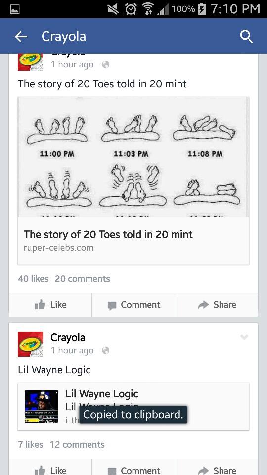 Crayola's Facebook Page Gets Hacked