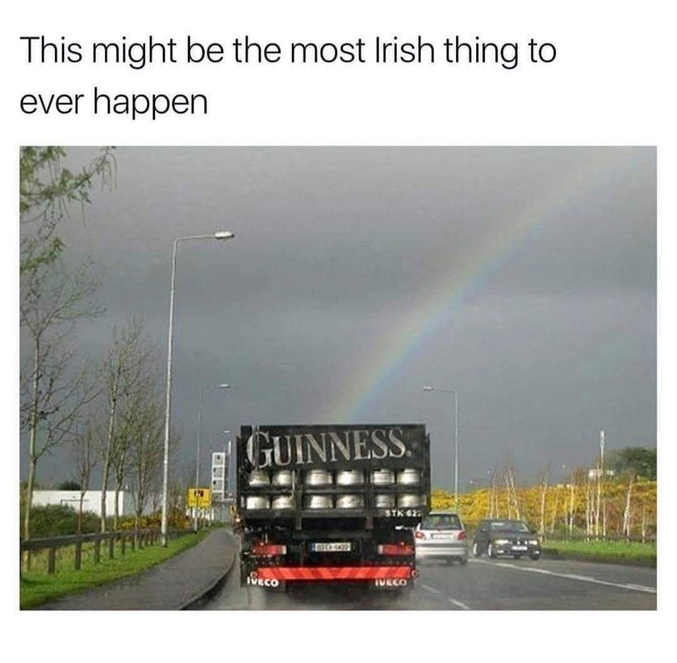 This might be the most Irish thing to ever happen