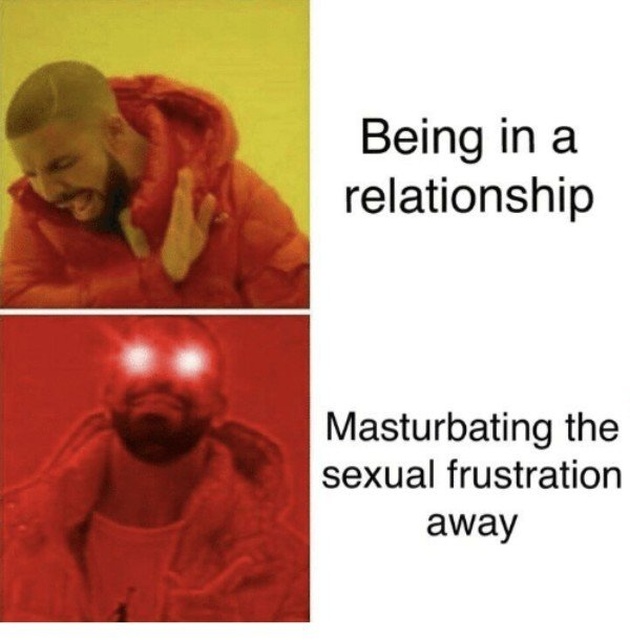 linux command memes - Being in a relationship Masturbating the sexual frustration away