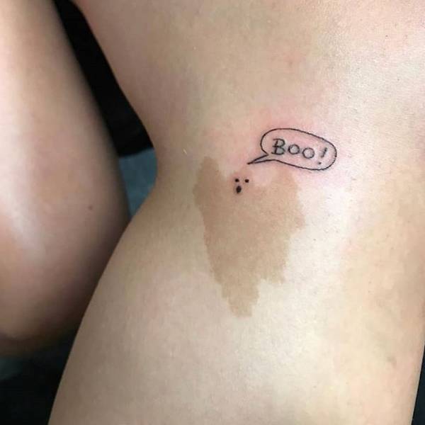 scar tattoo - Boo!