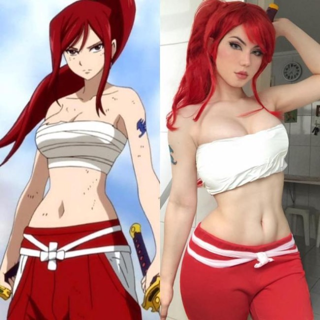 erza fairy tail cosplay