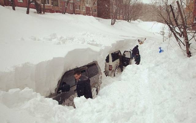 snow day in russia