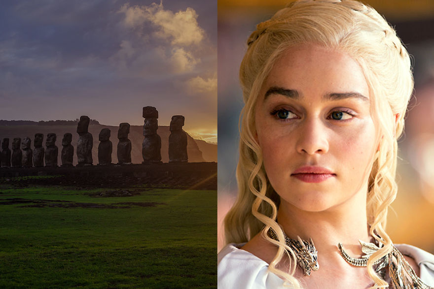 Easter Islands, Chile ⇾ Daenerys and her dragons