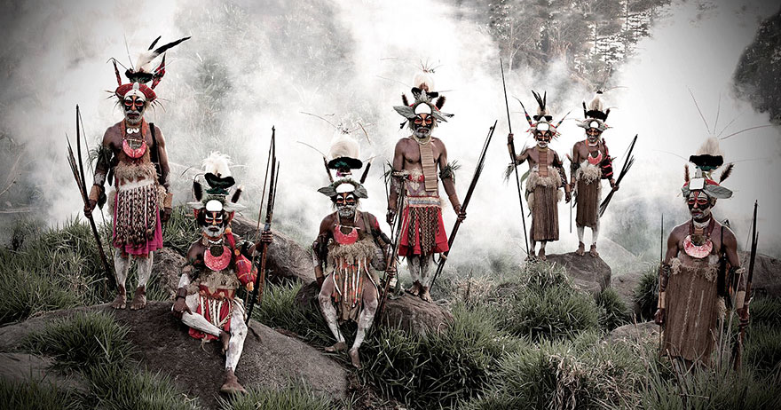 Likekaipia Tribe Ponowi Village, Jalibu Mountains, Western Highlands, Papua New Guinea