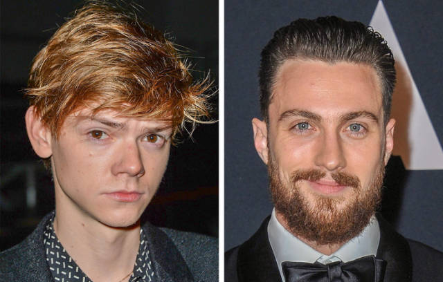 Thomas Sangster and Aaron Taylor-Johnson: 28 years old