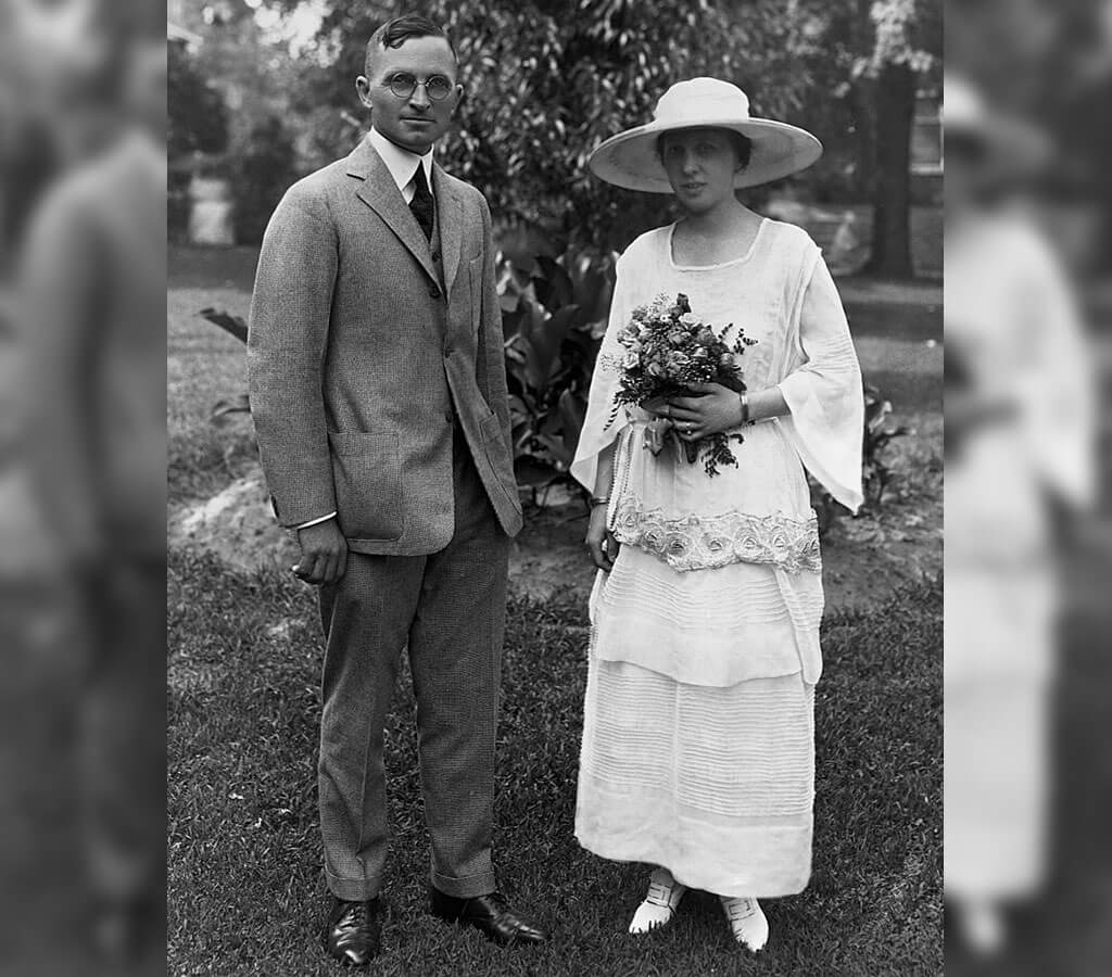 harry truman and his wife
