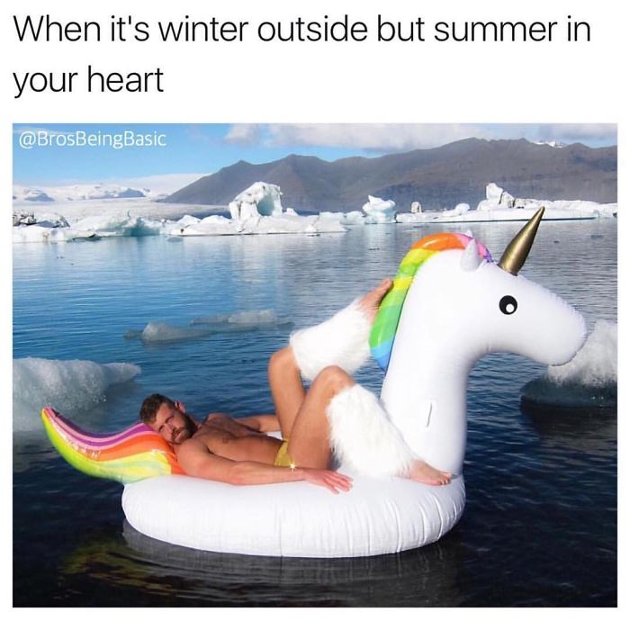 it's winter outside but summer in your heart - When it's winter outside but summer in your heart
