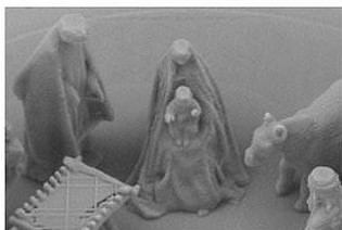 Scientists Create A Nativity Scene Where Jesus Is Smaller Than A Human Cell