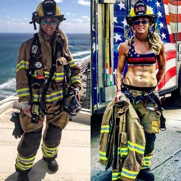 badass female firefighter - 165