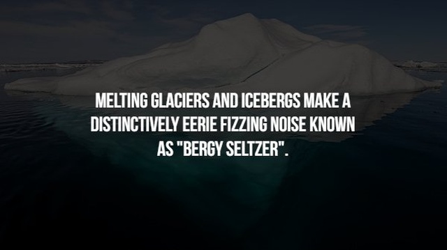 james patterson books - Melting Glaciers And Icebergs Make A Distinctively Eerie Fizzing Noise Known As "Bergy Seltzer".