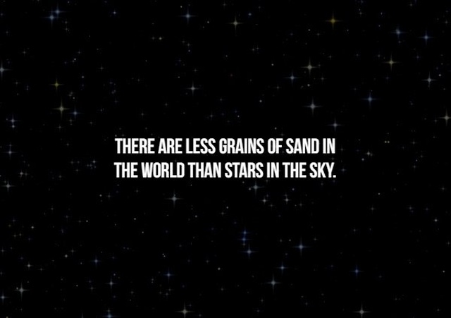 atmosphere - There Are Less Grains Of Sand In The World Than Stars In The Sky.