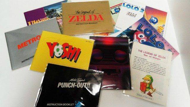nostalgia nes manuals - The legend of Zelda Ton Boort The Legend Of Zelda PunchOut! Instruction Booklet