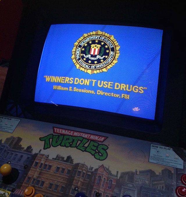 nostalgia arcade winners don t use drugs - Sent Of Zuera Gtvt Winners Don'T Use Drugs William S. Sessions, Director, Fbi Teenage Mut