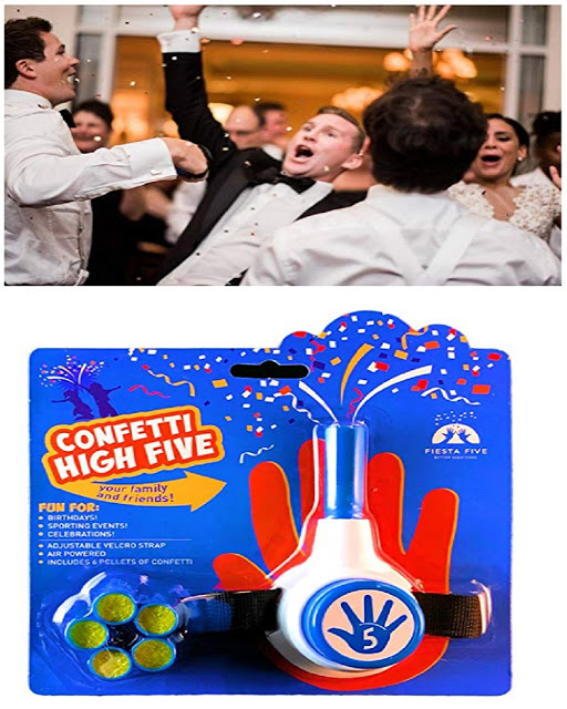 5.) Confetti High Five Toy Shooter