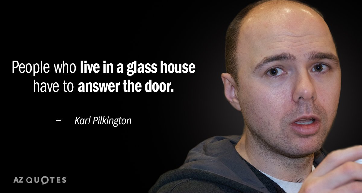 The wisdom of karl plikington