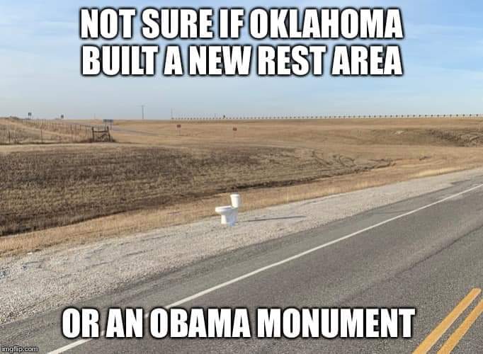 prairie - Not Sure If Oklahoma Builtanew Rest Area Or An Obama Monument imglip.com