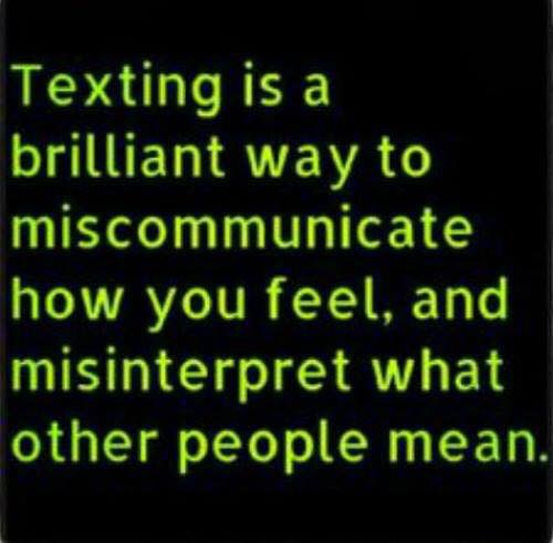 memes - number - Texting is a brilliant way to miscommunicate how you feel, and misinterpret what other people mean.