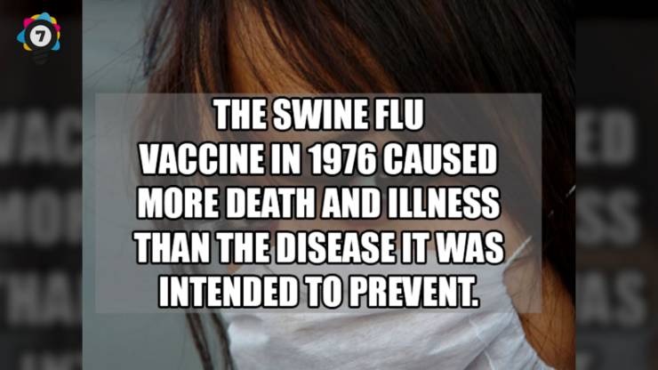mijas - The Swine Flu Vaccine In 1976 Caused More Death And Illness Than The Disease It Was Intended To Prevent.