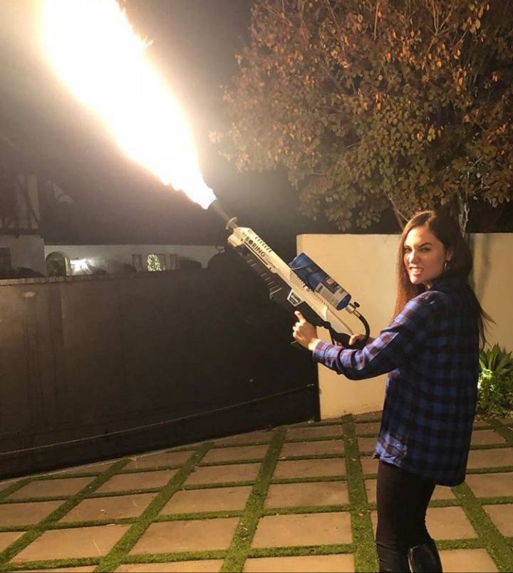 sasha grey flamethrower