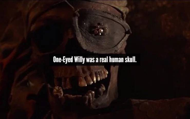 one eyed willy - OneEyed Willy was a real human skull.