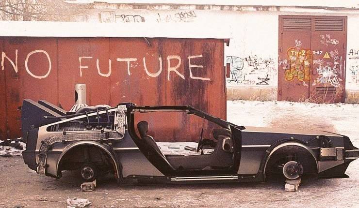 no future delorean - Ah No Future 1