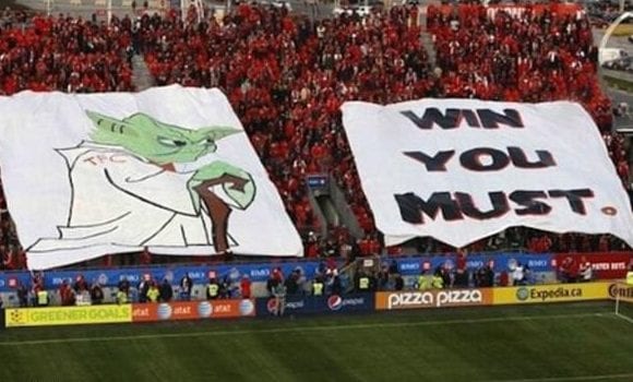 signs for sporting events - Wan You Must. pizza pizza Expecuaca Greener Goals