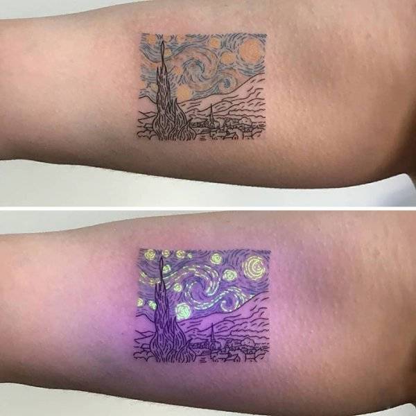 UV Tattoos Will So Get You Lit Up