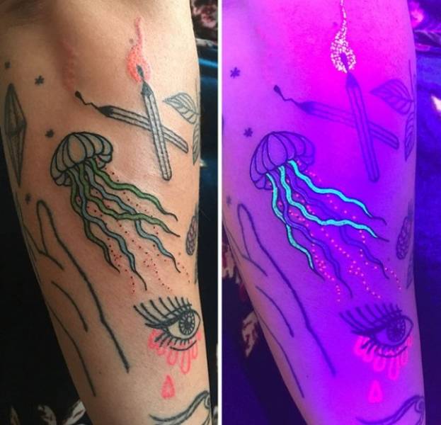 UV Tattoos Will So Get You Lit Up