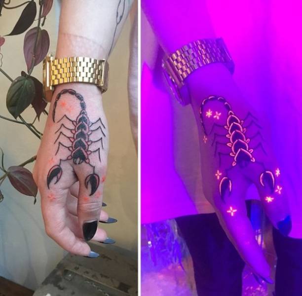 UV Tattoos Will So Get You Lit Up