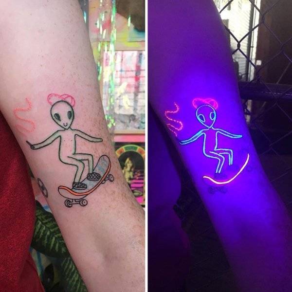 UV Tattoos Will So Get You Lit Up