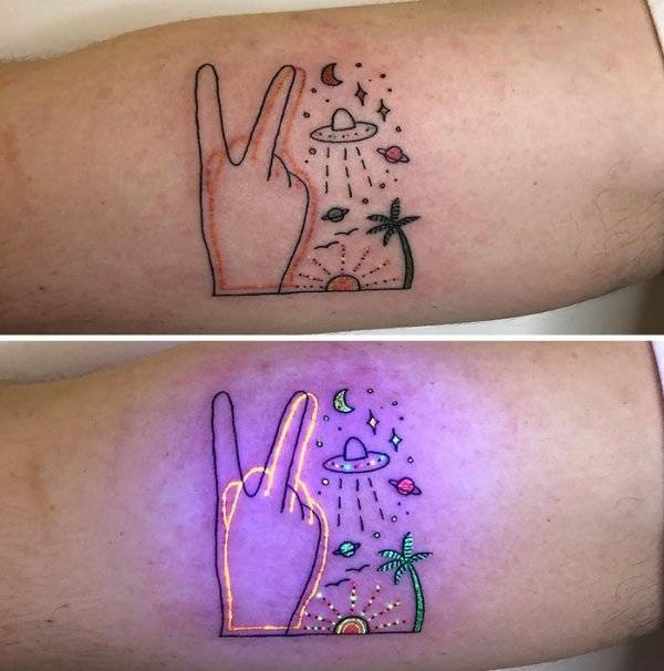 UV Tattoos Will So Get You Lit Up