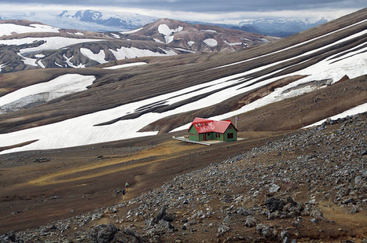 Hrafntinnusker, between Landmannalaugar and Alftvatn Lake, Iceland