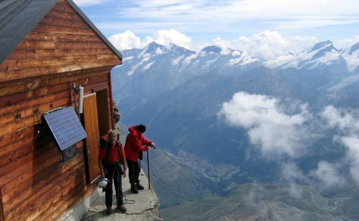 Solvay Hut, the Matterhorn, Switzerland