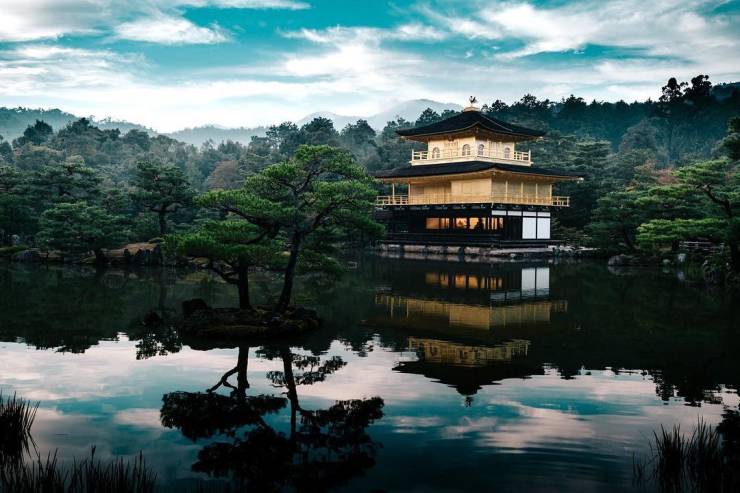 A Zen Buddhist temple in Kyoto, Japan